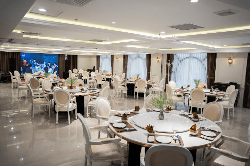 Hệ thống phòng tiệc riêng tại Nhà hàng 80B Trần Phú