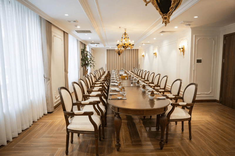 Hệ thống phòng tiệc riêng tại Nhà hàng 80B Trần Phú