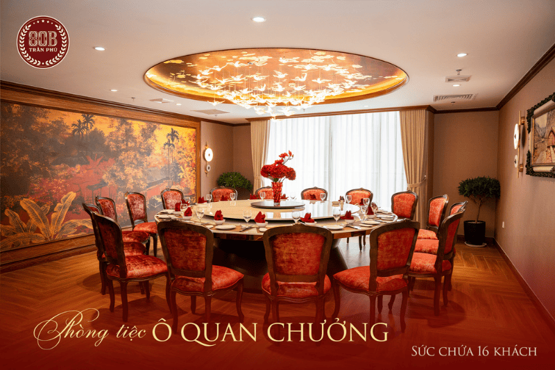 Hệ thống phòng riêng tại 80B Trần Phú: Đỉnh cao không gian tiệc sang trọng và riêng tư