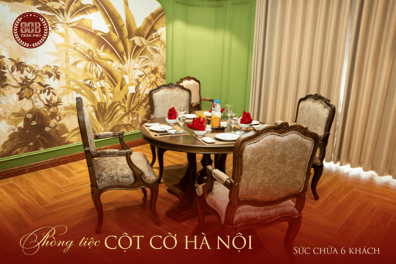 Hệ thống phòng riêng tại 80B Trần Phú: Đỉnh cao không gian tiệc sang trọng và riêng tư