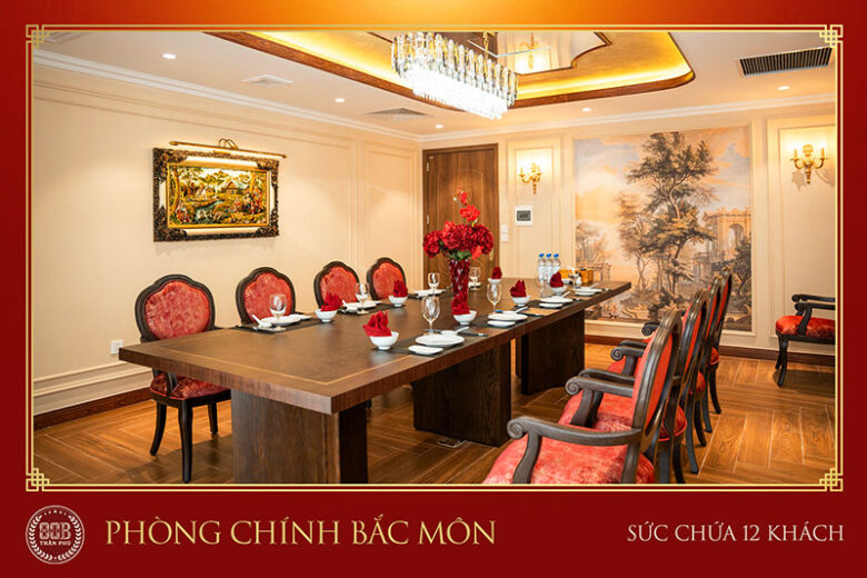 Hệ thống phòng riêng tiếp khách tại Hà Nội sang trọng tại 80B Trần Phú