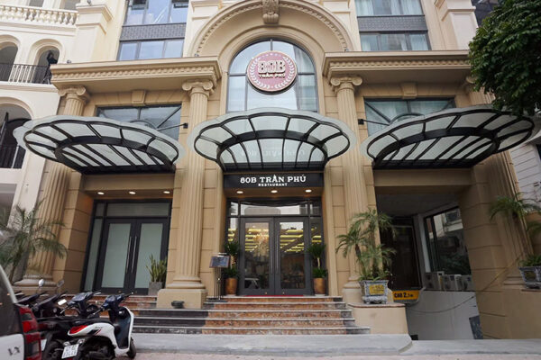 Nhà hàng 80B Trần Phú - Điểm sáng thủ đô đầy bản lĩnh