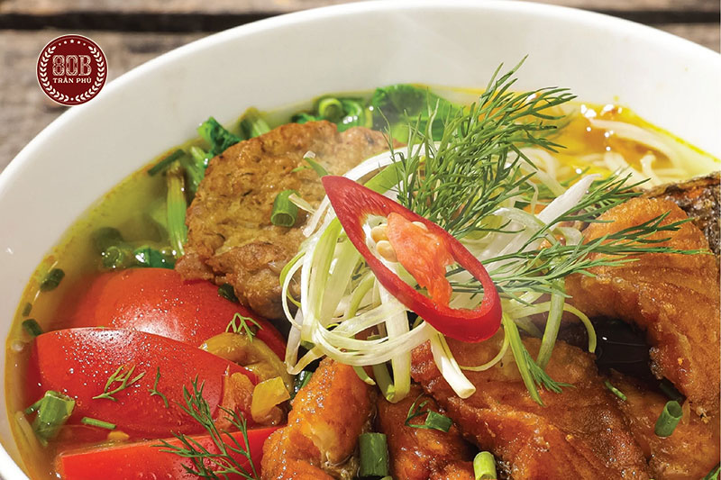 Bún cá Hà thành - Thức quà sáng mới tại 80B Trần Phú Restaurant