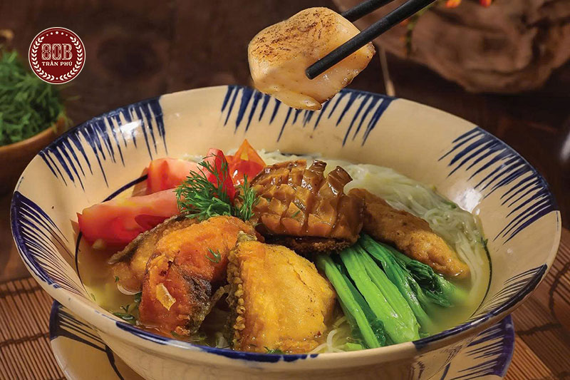 Bún cá Hà thành - Thức quà sáng mới tại 80B Trần Phú Restaurant