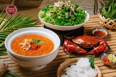 Rau cải mầm sốt gạch cua Cà Mau - Thanh vị từ miền đất Mũi