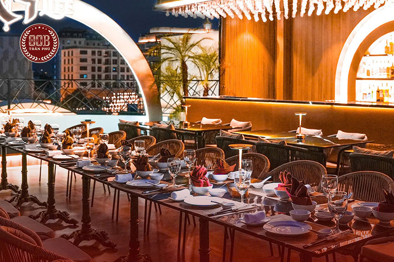 Khám phá không gian tiệc tầng cao giữa lòng Thủ đô tại 80B Trần Phú